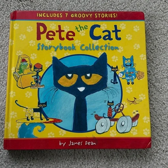 Pete the Cat Children's Book Storybook Collection: 7 Groovy Stories! Hardcover - Picture 2 of 12